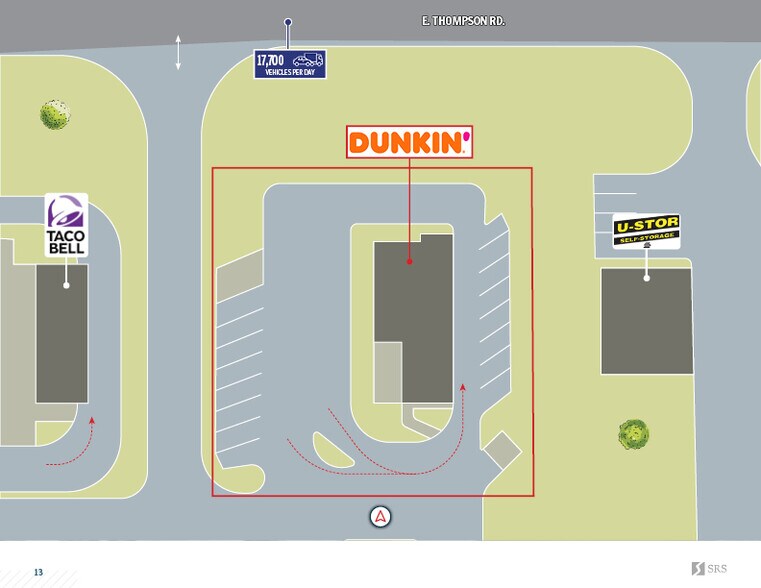 More Photos Of 5435 E. Thompson Rd, Indianapolis Fast Food For Sale