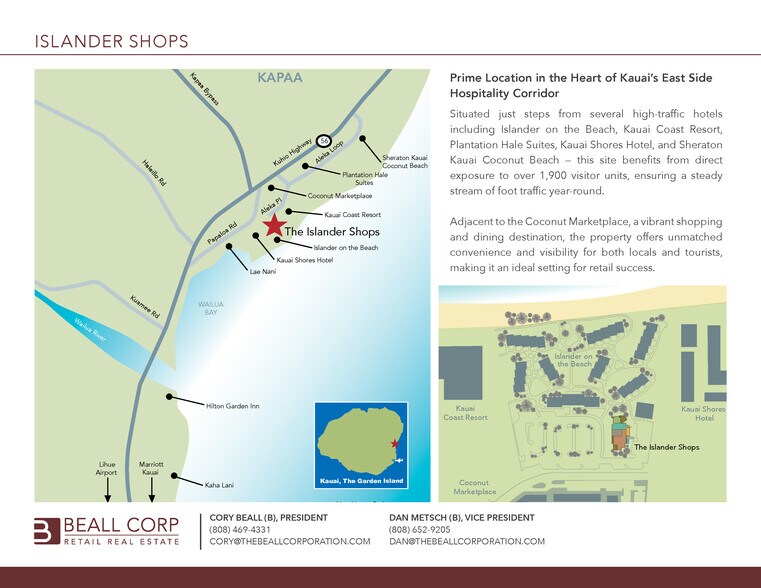 More Photos Of 440 Aleka Pl, Kapaa Hotel For Lease