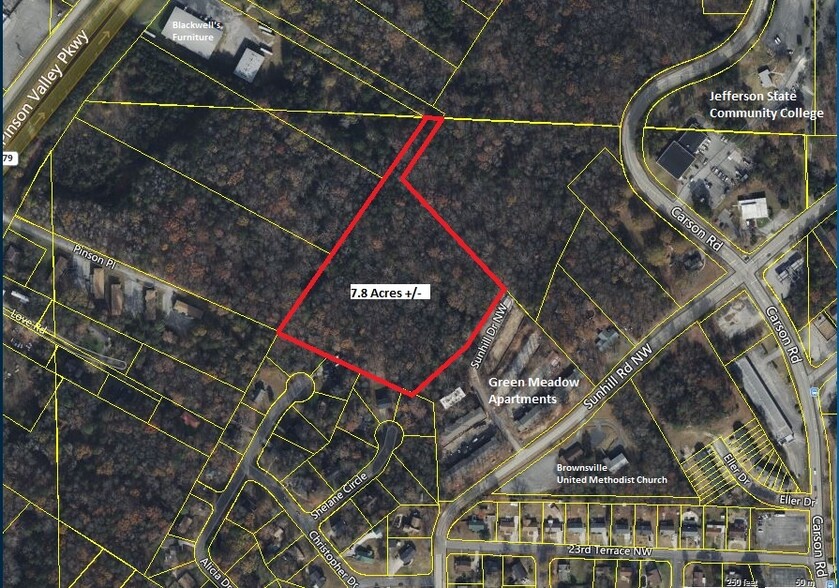 Primary Photo Of 1048 Sunhill NW rd, Center Point Land For Sale