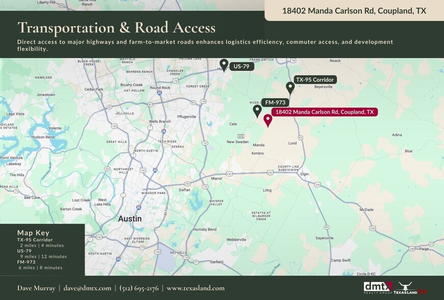 More Photos Of 18402 Manda Carlson rd, Coupland Land For Sale