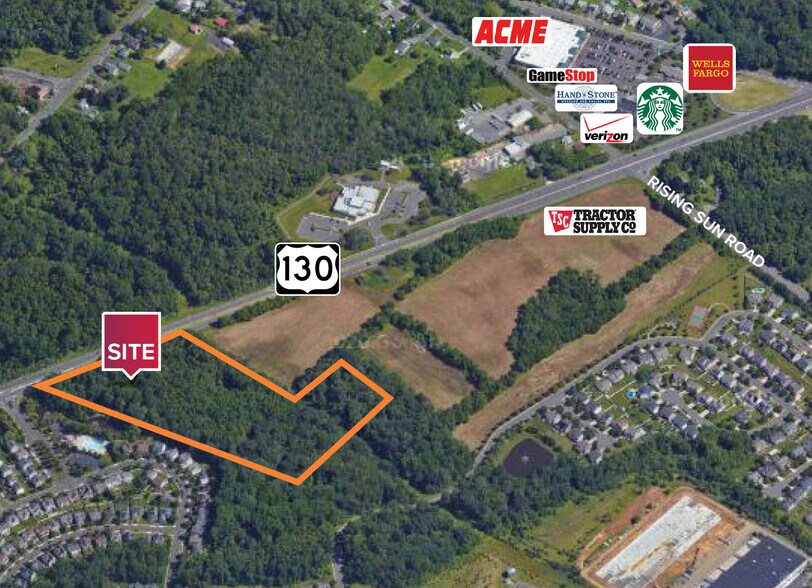 More Photos Of Route 130, Bordentown Land For Sale