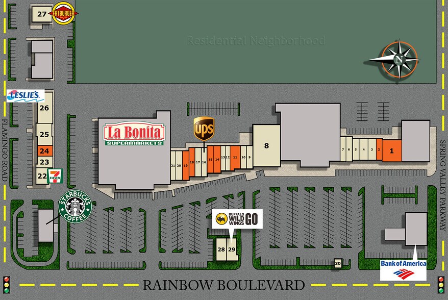 More Photos Of 4120-4298 S Rainbow Blvd, Las Vegas Unknown For Lease