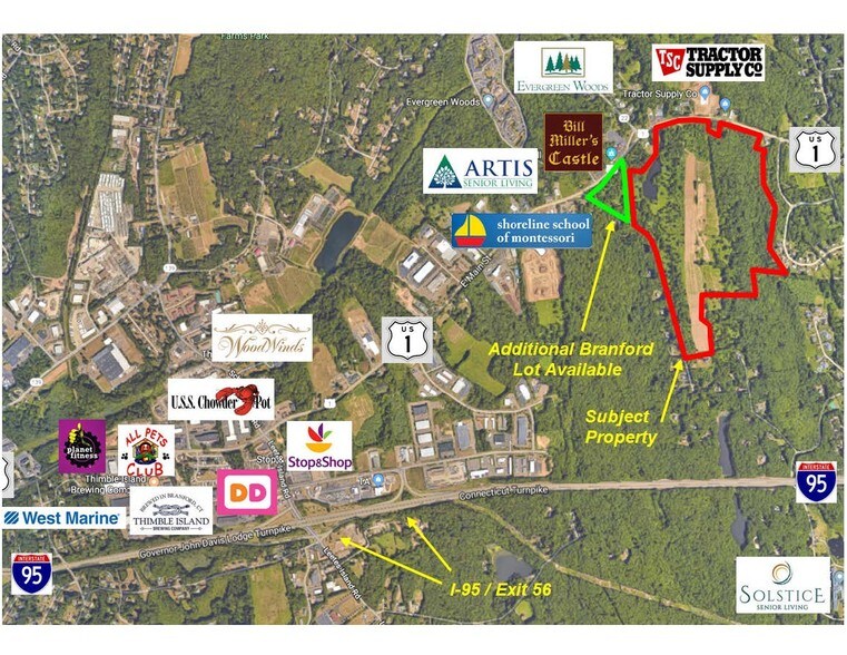 More Photos Of Boston Post Rd, Guilford Land For Sale