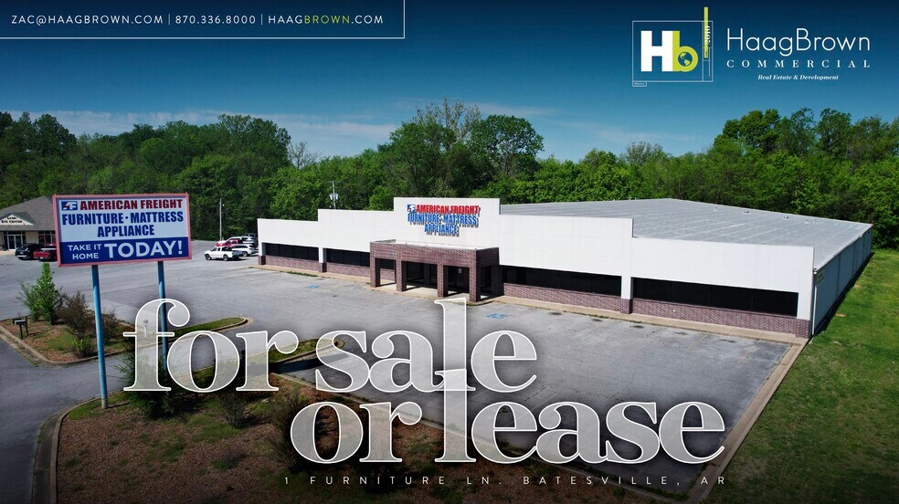 Primary Photo Of 1 Furniture Ln, Batesville Freestanding For Sale
