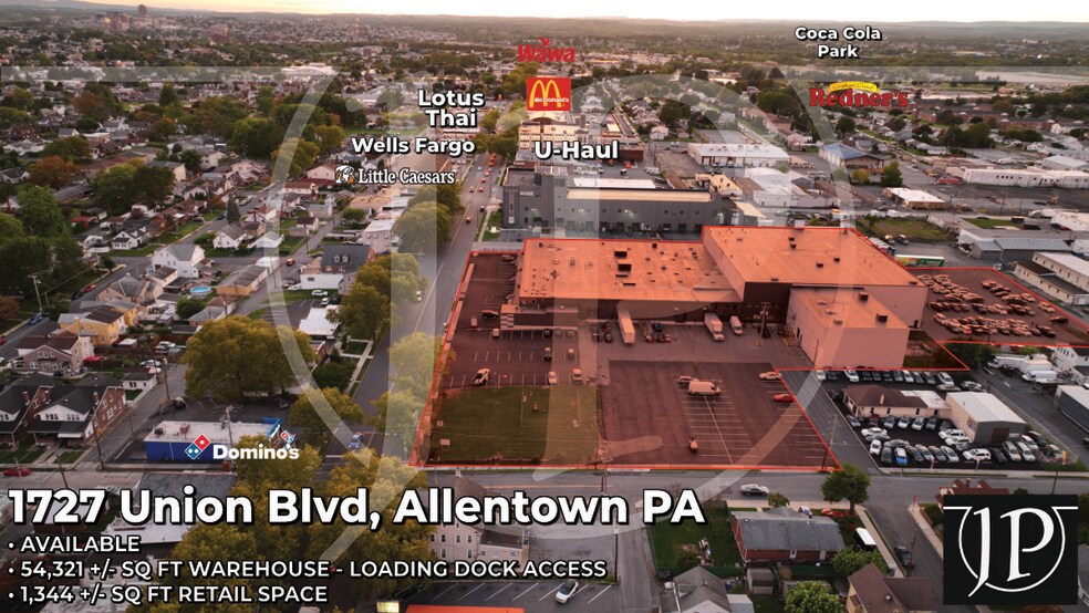 More Photos Of 1727-1801 Union Blvd, Allentown Warehouse For Lease