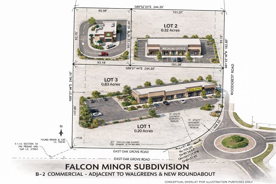 More Photos Of 1595 E Oak Grove Rd, Montrose Land For Sale