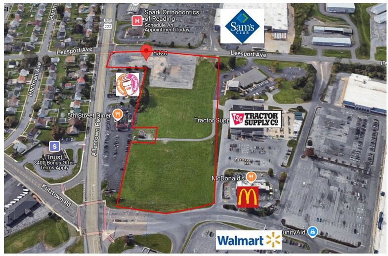 More Photos Of 5320 Allentown Pike, Temple Land For Sale