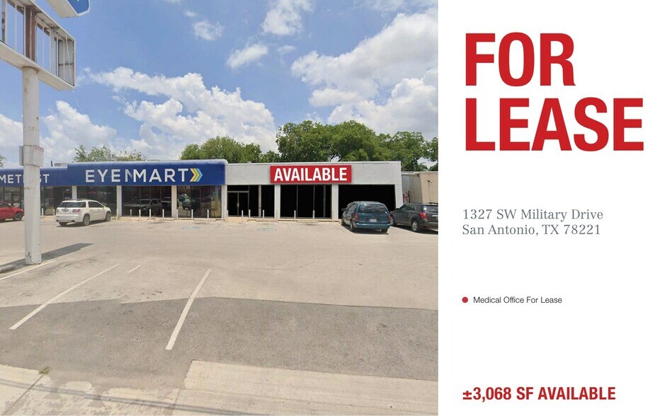 Primary Photo Of 1327-1329 SW Military Dr, San Antonio Medical For Lease