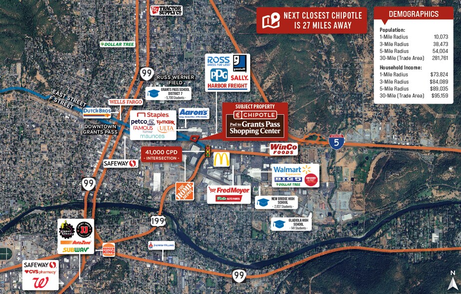 More Photos Of 1000 NE E St, Grants Pass Bank For Sale