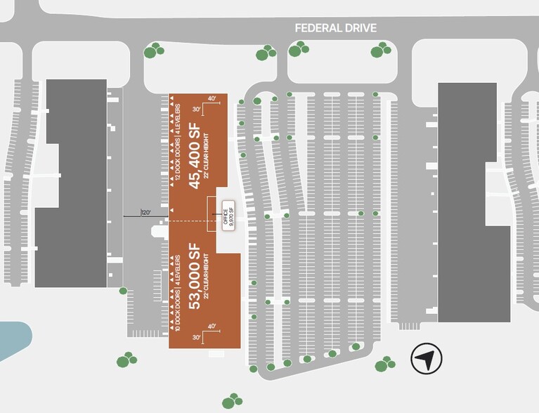 More Photos Of 4336 Federal Dr, Greensboro Unknown For Lease