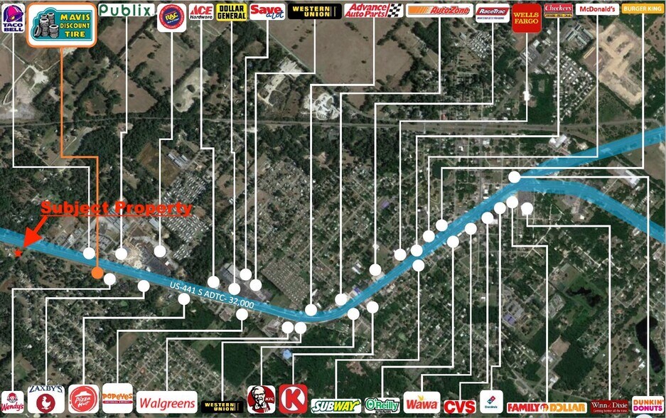 More Photos Of 9946 SE US Highway 441, Belleview Freestanding For Sale