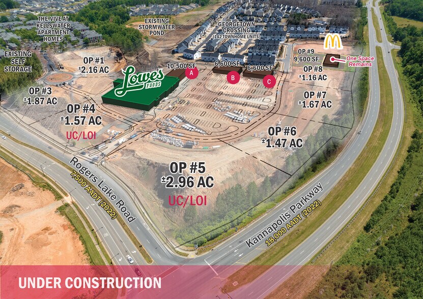 Primary Photo Of Kannapolis Pkwy, Kannapolis Land For Lease