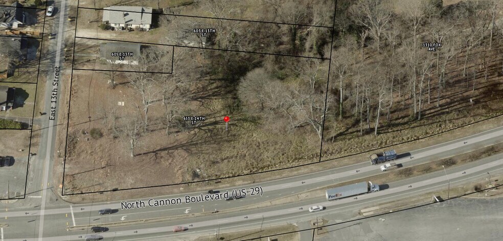 Primary Photo Of 653 E 14th St, Kannapolis Land For Sale