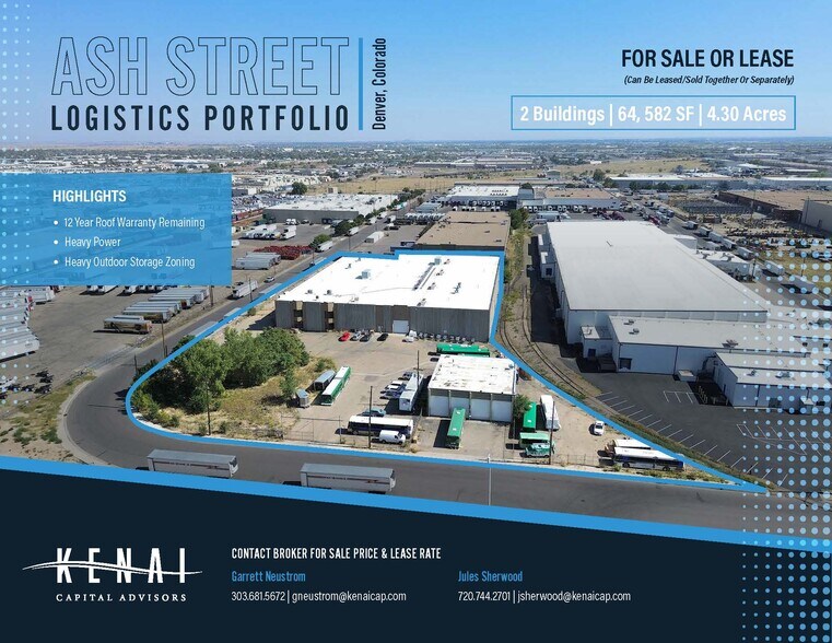 Primary Photo Of 5050 Ash St, Denver Warehouse For Sale