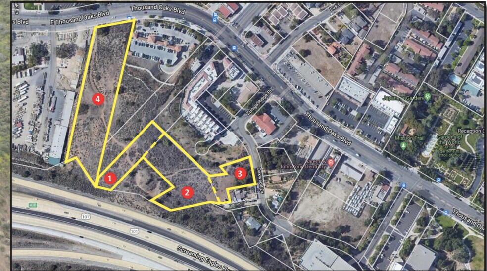 More Photos Of 1714 Thousand Oaks blvd, Thousand Oaks Land For Sale