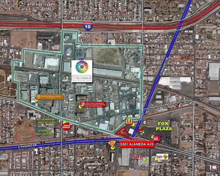 More Photos Of 5301 Alameda Ave, El Paso Medical For Lease