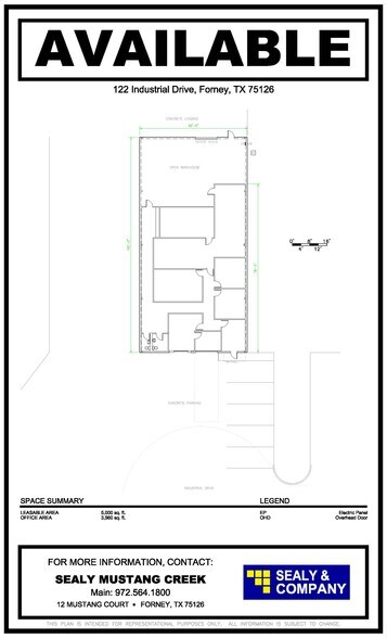 More Photos Of 122 Industrial Dr, Forney Warehouse For Lease