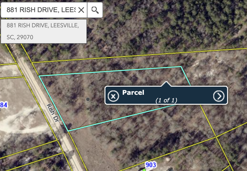 Primary Photo Of 881 Rish dr, Leesville Land For Sale