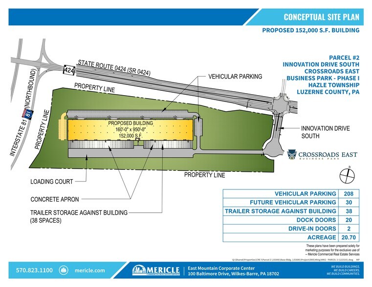 More Photos Of 110 Innovation Dr, Hazle Township Industrial For Lease