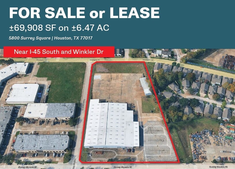 More Photos Of 5800 Surrey Sq, Houston Distribution For Sale