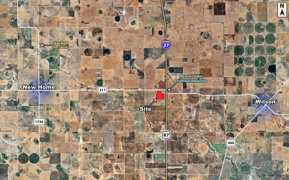 More Photos Of SWQ I-27 & FM 211, Wilson Land For Sale