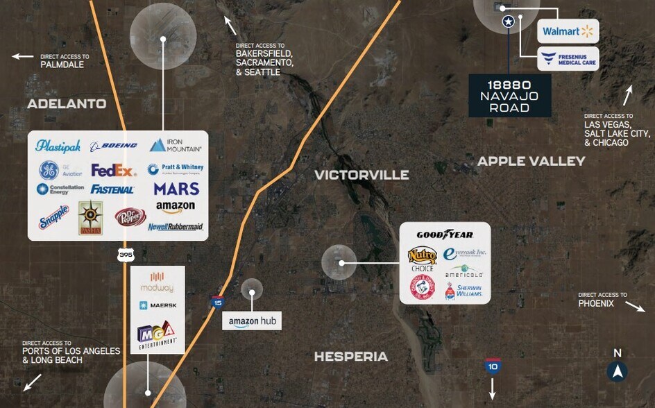 More Photos Of 18880 Navajo Rd, Apple Valley Distribution For Lease