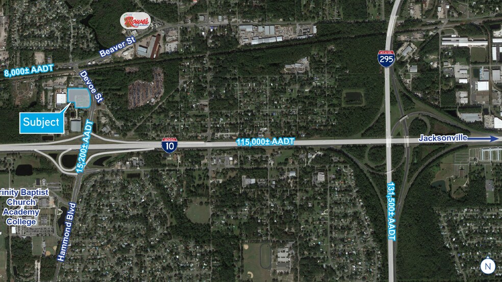 Primary Photo Of 8426-8446 Devoe St, Jacksonville Land For Sale