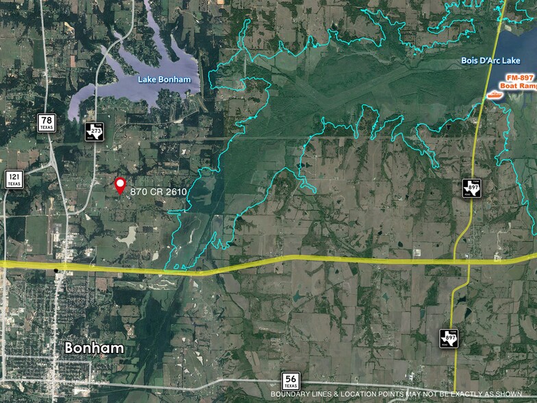 More Photos Of 870 County Road 2610, Bonham Land For Sale