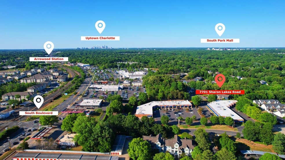 More Photos Of 7701 Sharon Lakes Rd, Charlotte Office For Lease