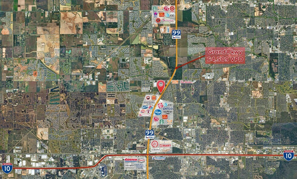 More Photos Of 3445 W Grand Pky N, Katy Storefront For Lease