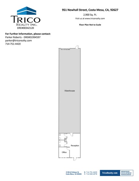 More Photos Of 921-937 Newhall St, Costa Mesa Unknown For Lease