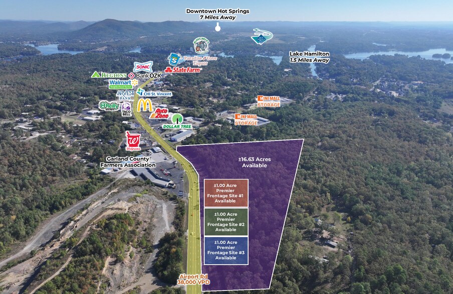 Primary Photo Of 00 Airport Rd, Hot Springs National Park Land For Sale