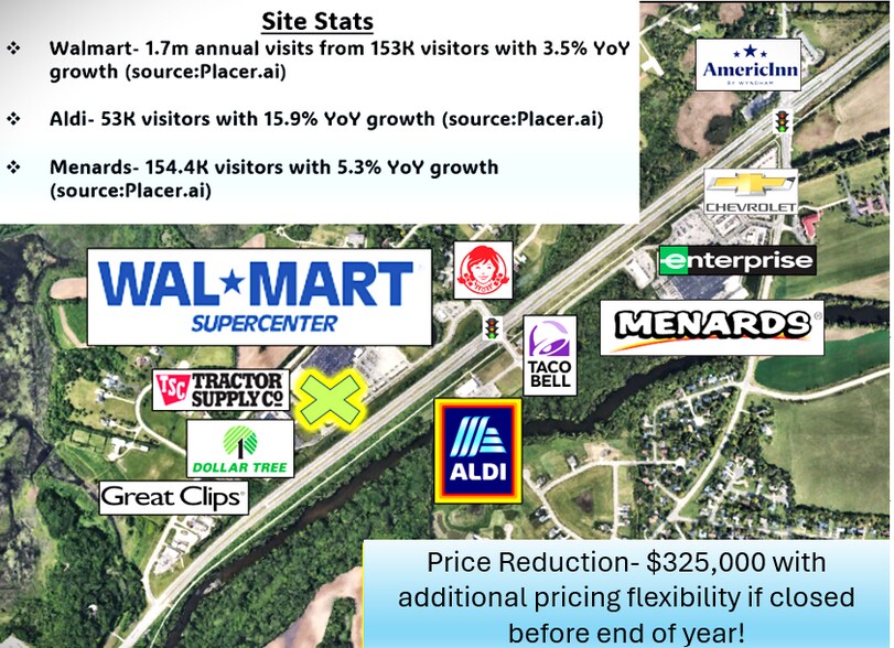 More Photos Of 1851 Milwaukee Ave, Burlington Land For Sale