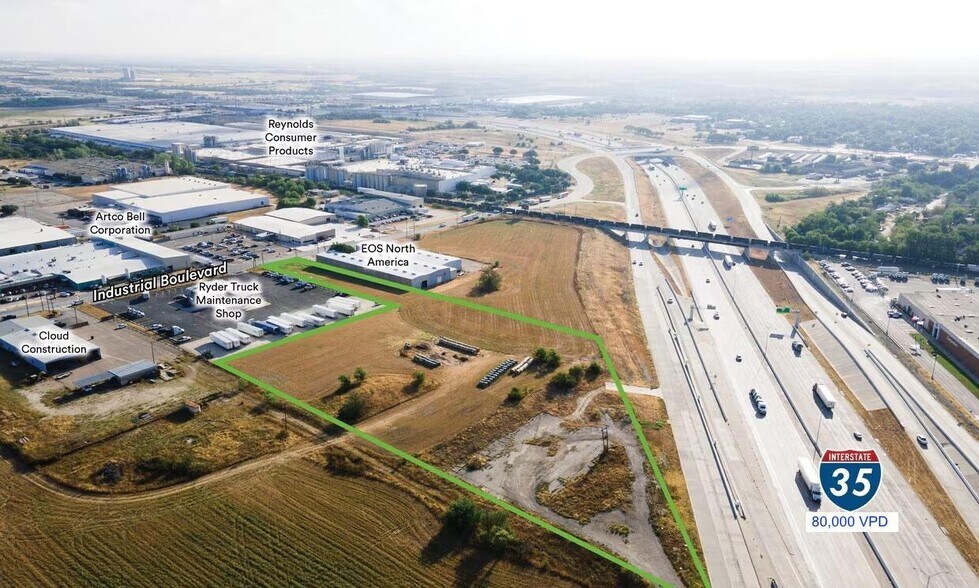Primary Photo Of 2610 Industrial blvd, Temple Land For Sale