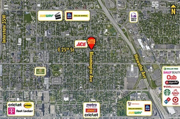 More Photos Of 2445 Bloomington Ave, Minneapolis General Retail For Sale