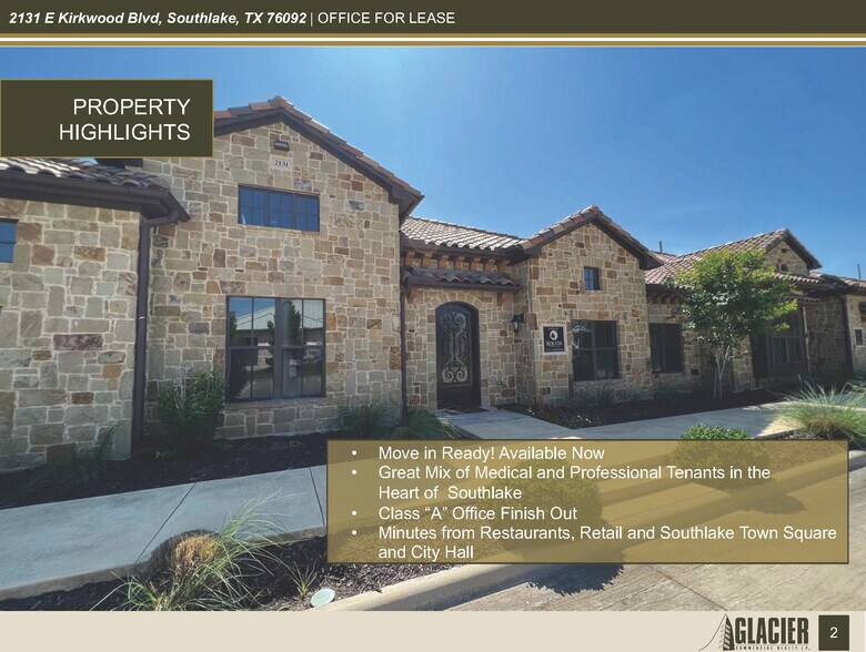 More Photos Of 2131 E Kirkwood Blvd, Southlake Office For Lease