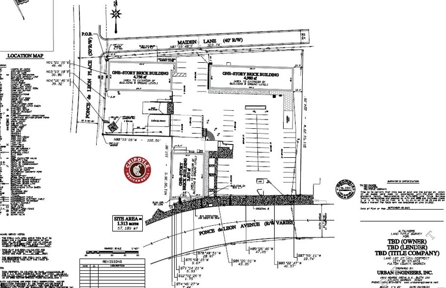 More Photos Of 738 Ponce de Leon, Atlanta Land For Sale