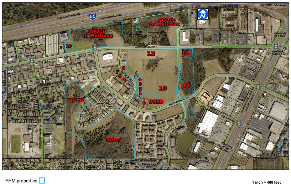 More Photos Of Carmichael Rd/ Woodmere Blvd/ Central Parkway, Montgomery Land For Sale