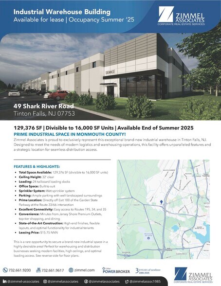 More Photos Of 49 Shark River Rd, Tinton Falls Manufacturing For Lease