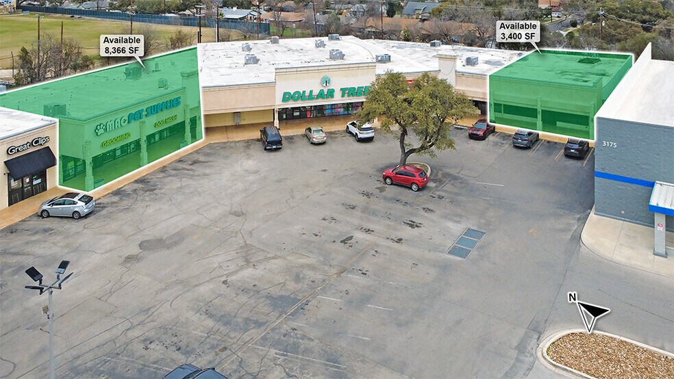 More Photos Of 3131-3175 Nacogdoches Rd, San Antonio Service Station For Lease