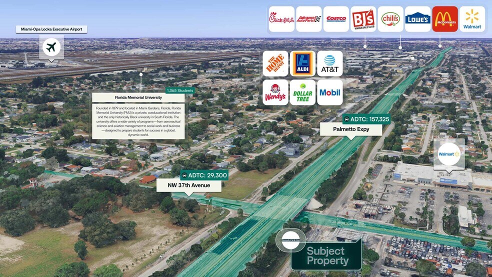 More Photos Of 3695 NW 167th St, Opa-locka Service Station For Sale