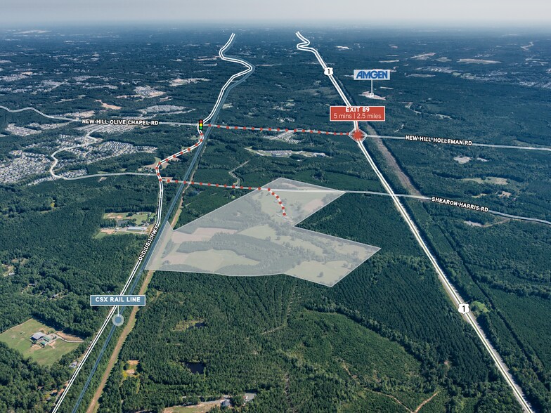 More Photos Of 4300 Shearon Harris Rd, New Hill Land For Sale