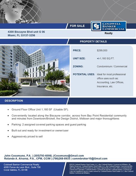 More Photos Of 4300 Biscayne Blvd, Miami Office Residential For Lease