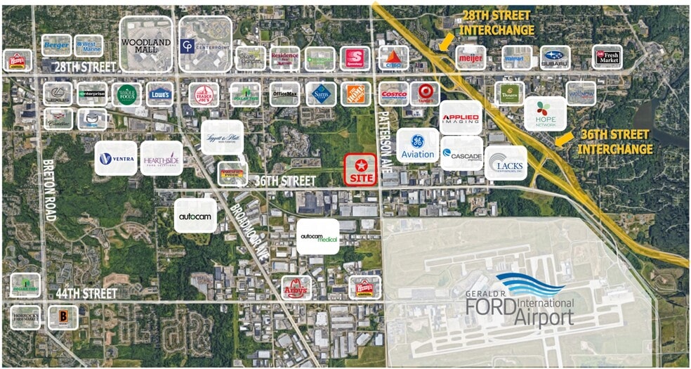 More Photos Of 3511-3551 SE Patterson Ave, Grand Rapids Land For Lease