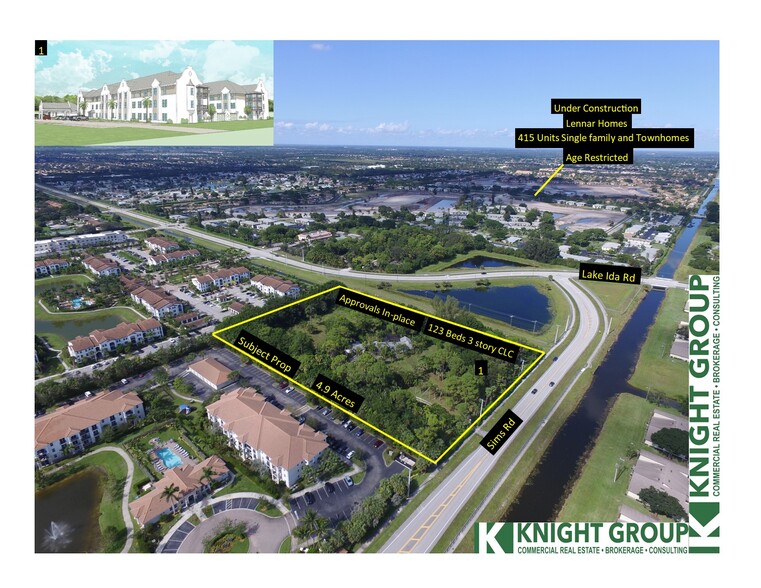 Primary Photo Of 14051 Sims Rd, Delray Beach Land For Sale