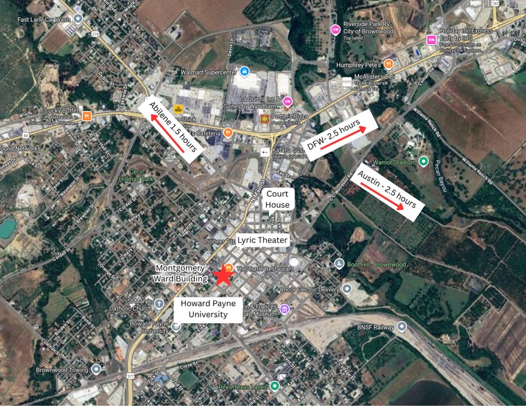 More Photos Of 516 Center Ave, Brownwood Storefront For Sale