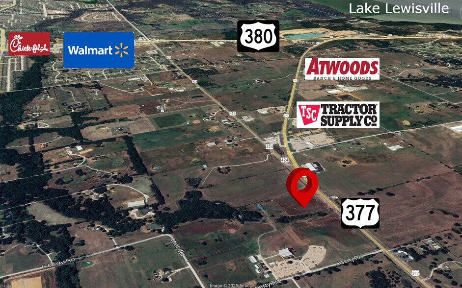 More Photos Of TBD Highway 377, Aubrey Land For Sale