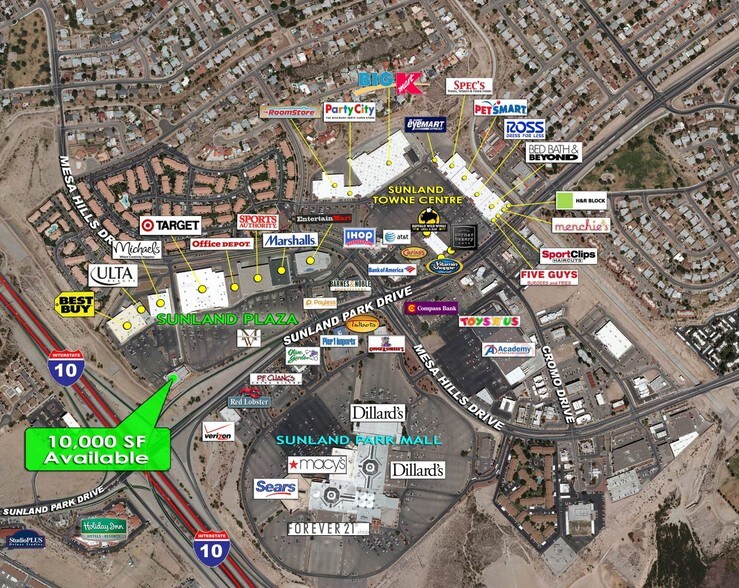 More Photos Of 803 Sunland Park Dr, El Paso General Retail For Sale