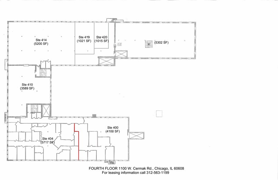 More Photos Of 1100 W Cermak Rd, Chicago Light Distribution For Lease