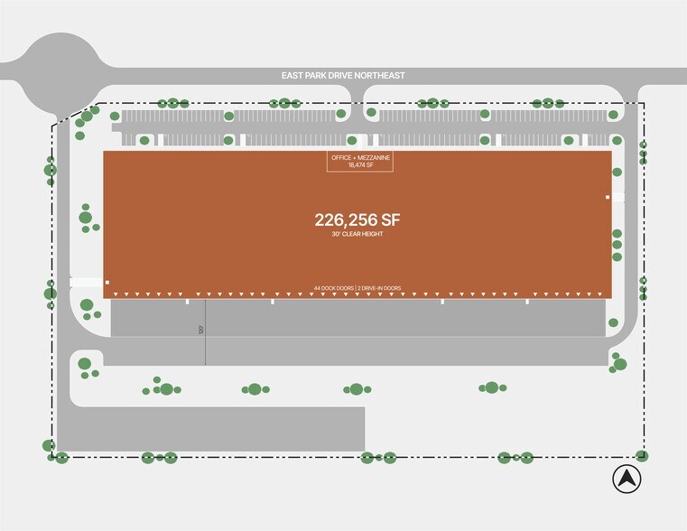 More Photos Of 2175 E Park Dr NE, Conyers Distribution For Lease